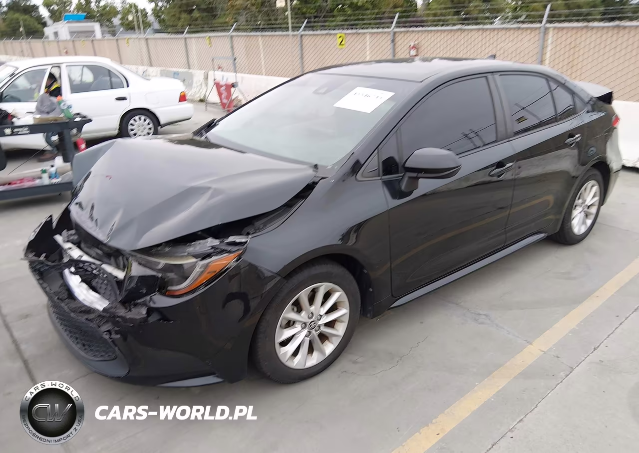 2021 Toyota Corolla Le VIN:JTDVPMAE4MJ121262 - 2