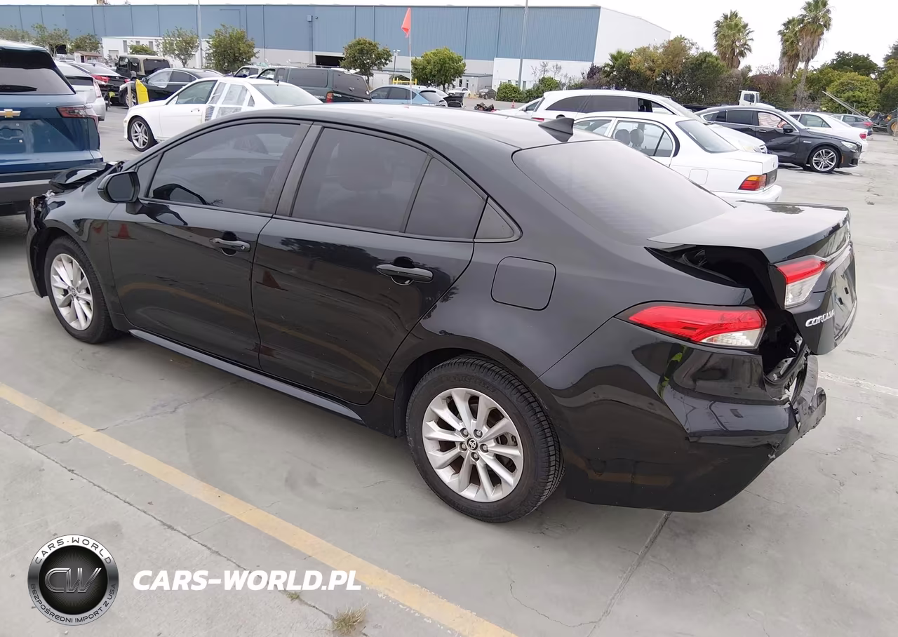 2021 Toyota Corolla Le VIN:JTDVPMAE4MJ121262 - 3