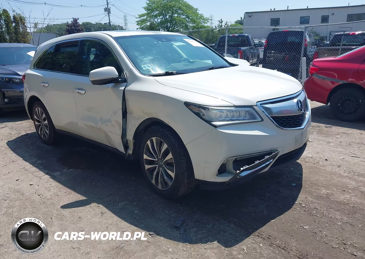 2016 Acura Mdx Technology Acurawatch Plus Packages-Technology Package – zdjęcie 1 z 17