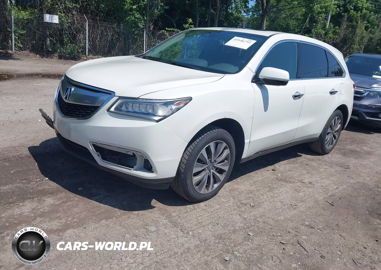 2016 Acura Mdx Technology Acurawatch Plus Packages-Technology Package VIN:5FRYD4H45GB046813 - 2