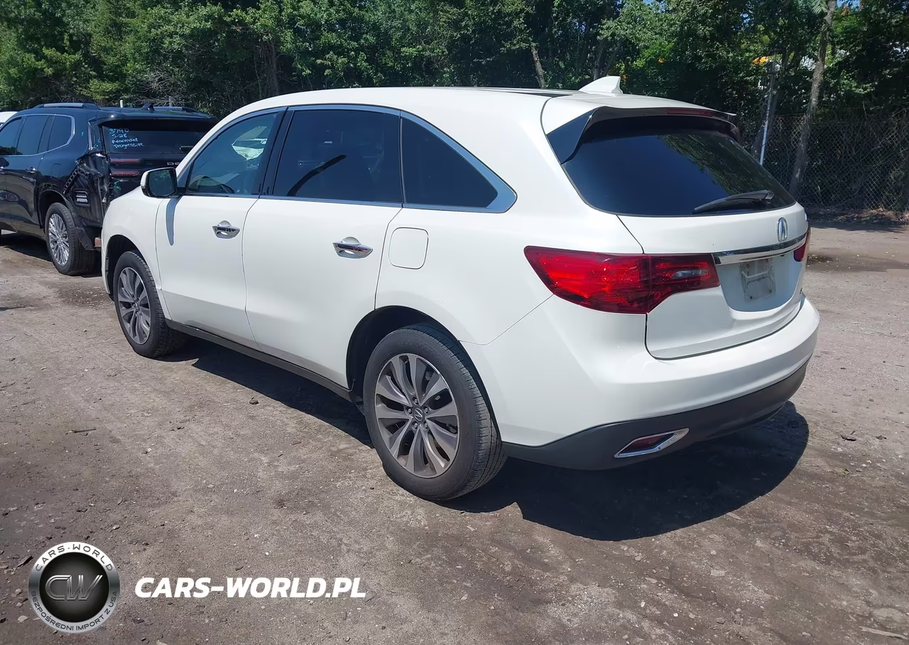 2016 Acura Mdx Technology Acurawatch Plus Packages-Technology Package VIN:5FRYD4H45GB046813 - 3