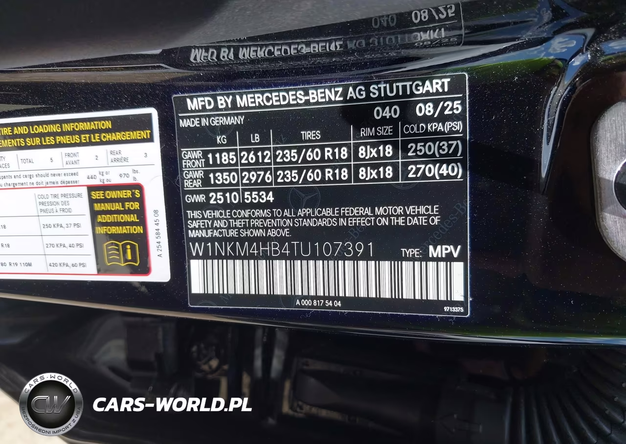 2026 Mercedes-Benz Glc 300 4Matic Suv VIN:W1NKM4HB4TU107391 - 9