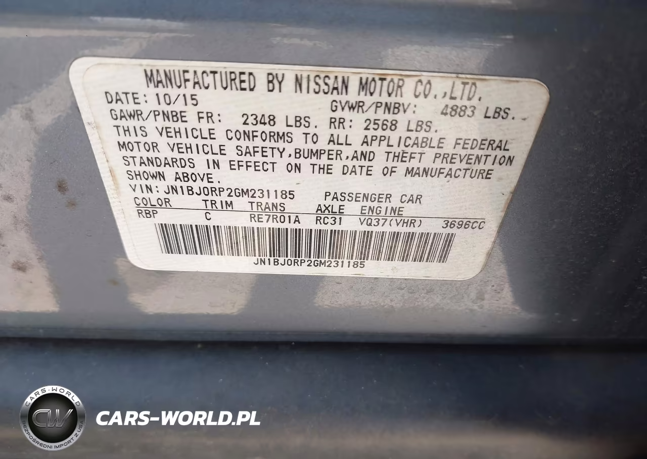 2016 Infiniti Qx50 VIN:JN1BJ0RP2GM231185 - 9