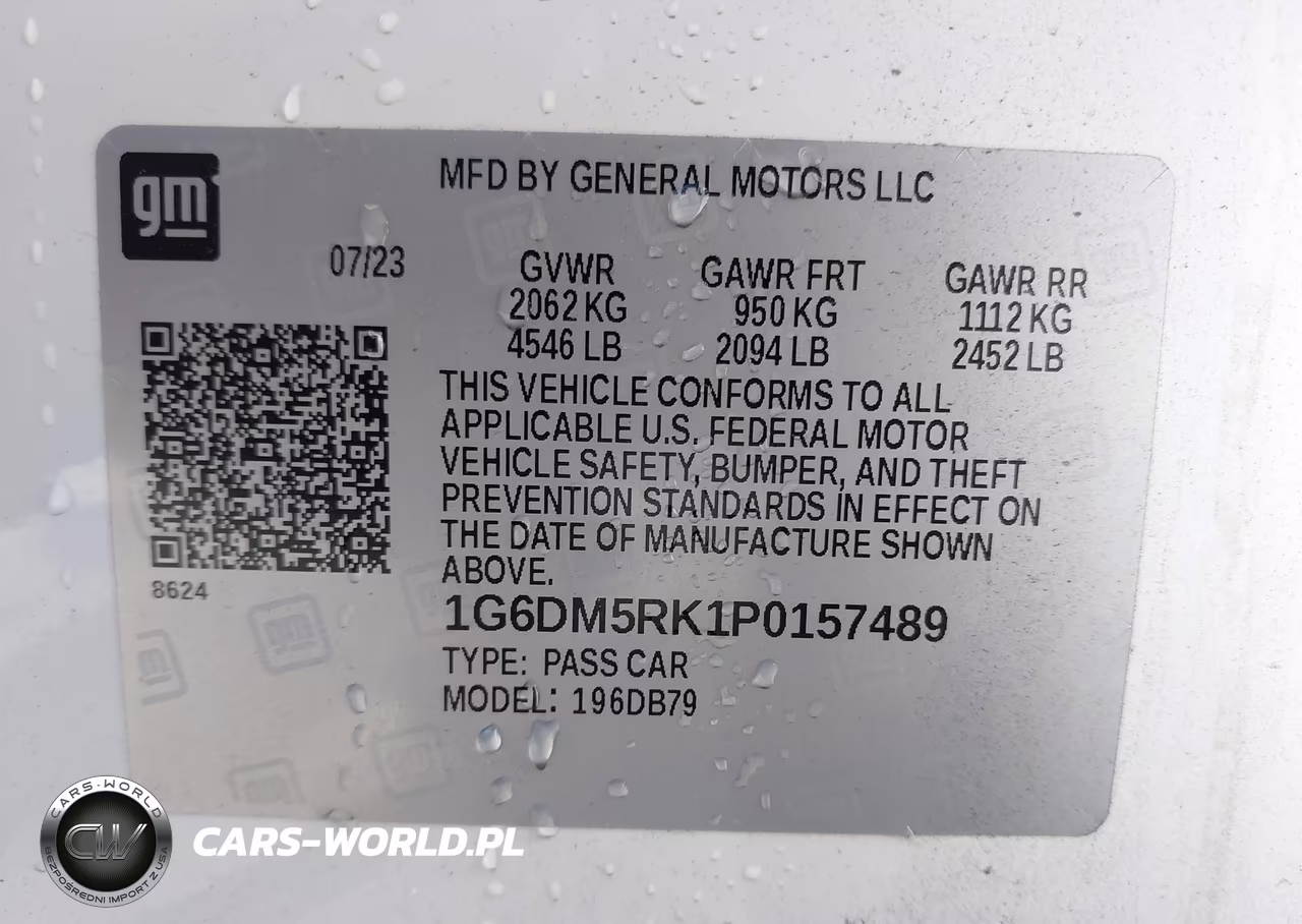2023 Cadillac Ct5 Luxury VIN:1G6DM5RK1P0157489 - 9