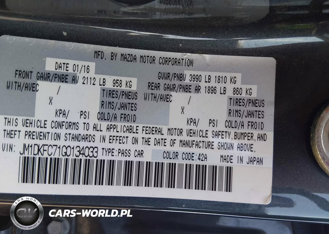 2016 Mazda Cx-3 Touring VIN:JM1DKFC71G0134033 - 9