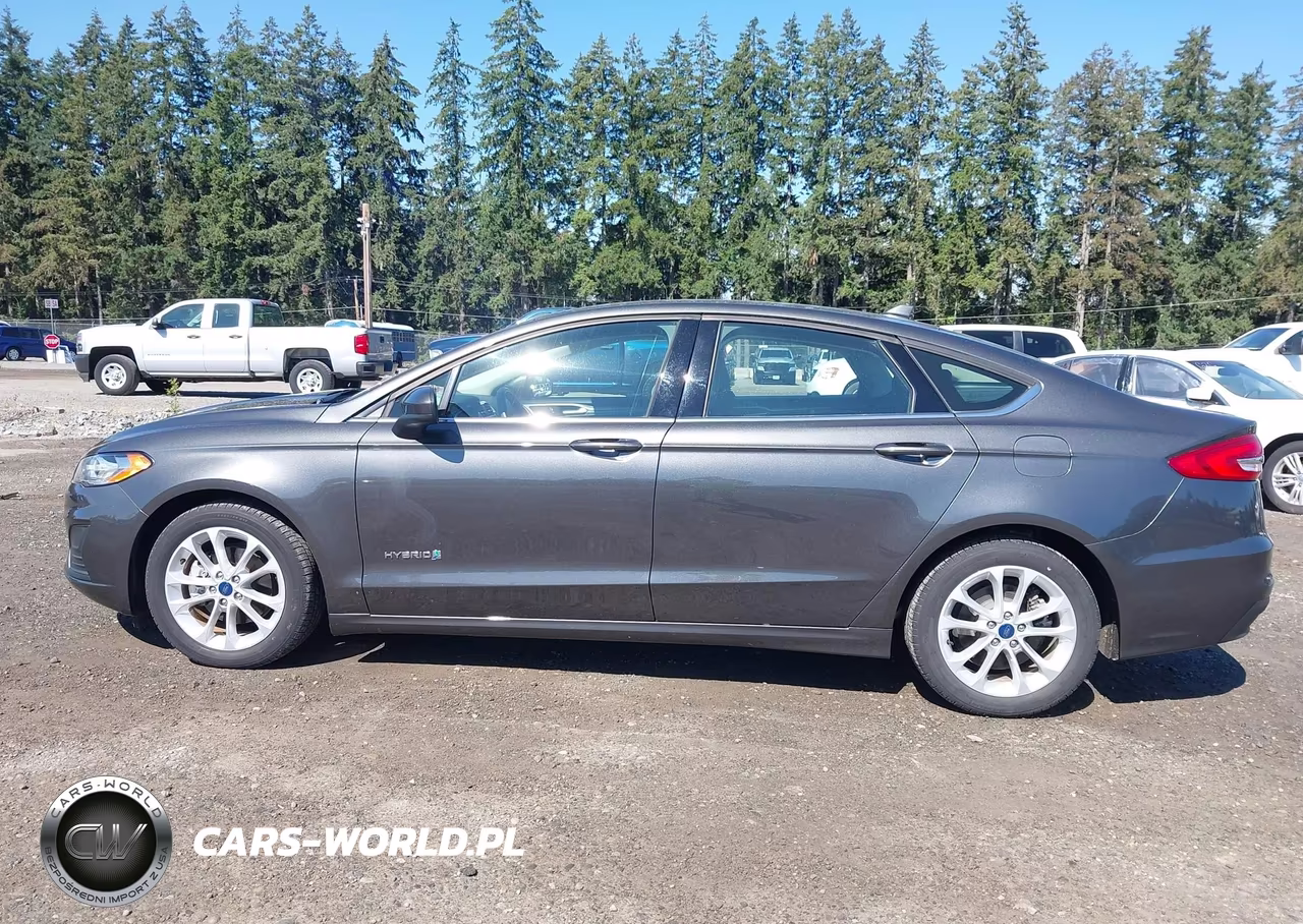 2019 Ford Fusion Hybrid Se VIN:3FA6P0LU4KR258244 - 14