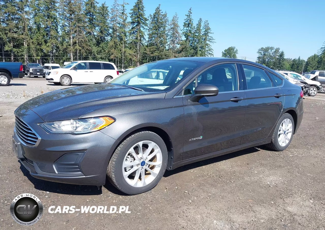 2019 Ford Fusion Hybrid Se VIN:3FA6P0LU4KR258244 - 2