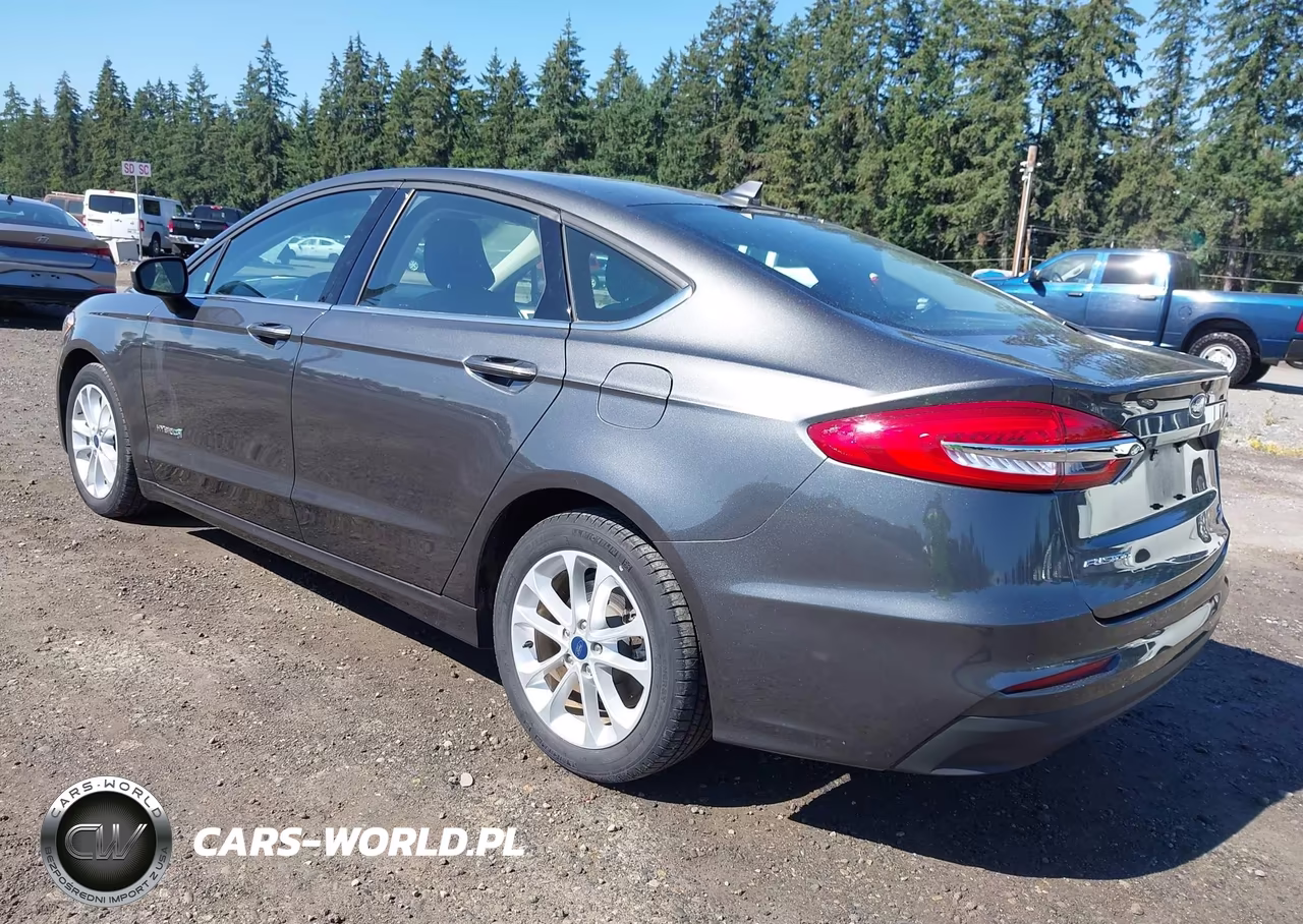 2019 Ford Fusion Hybrid Se VIN:3FA6P0LU4KR258244 - 3