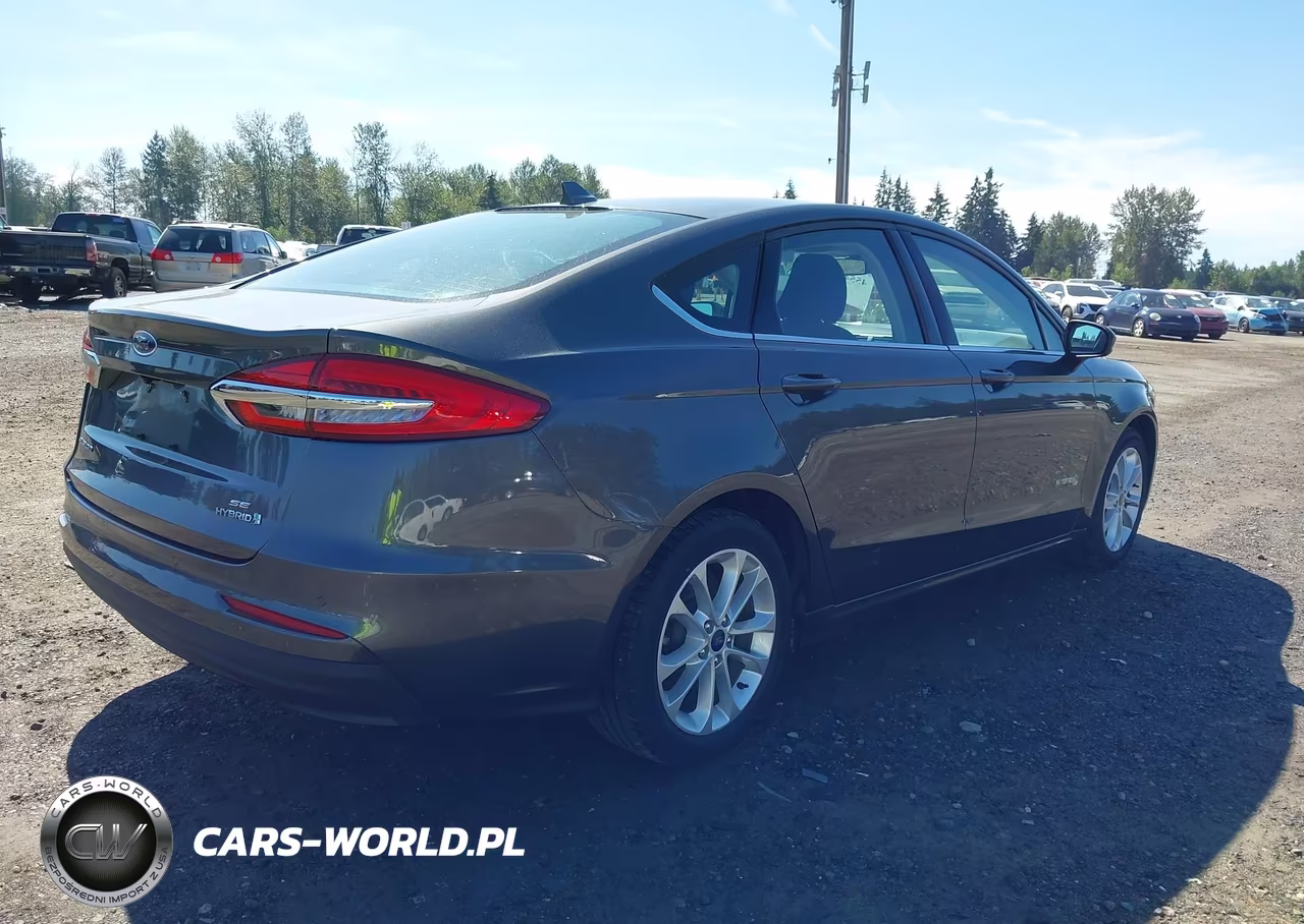 2019 Ford Fusion Hybrid Se VIN:3FA6P0LU4KR258244 - 4