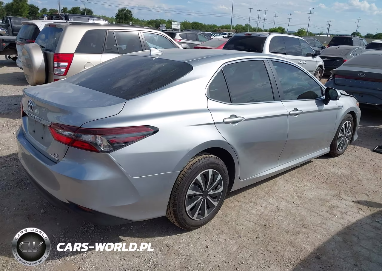 2021 Toyota Camry Le Hybrid VIN:4T1C31AK1MU547699 - 4