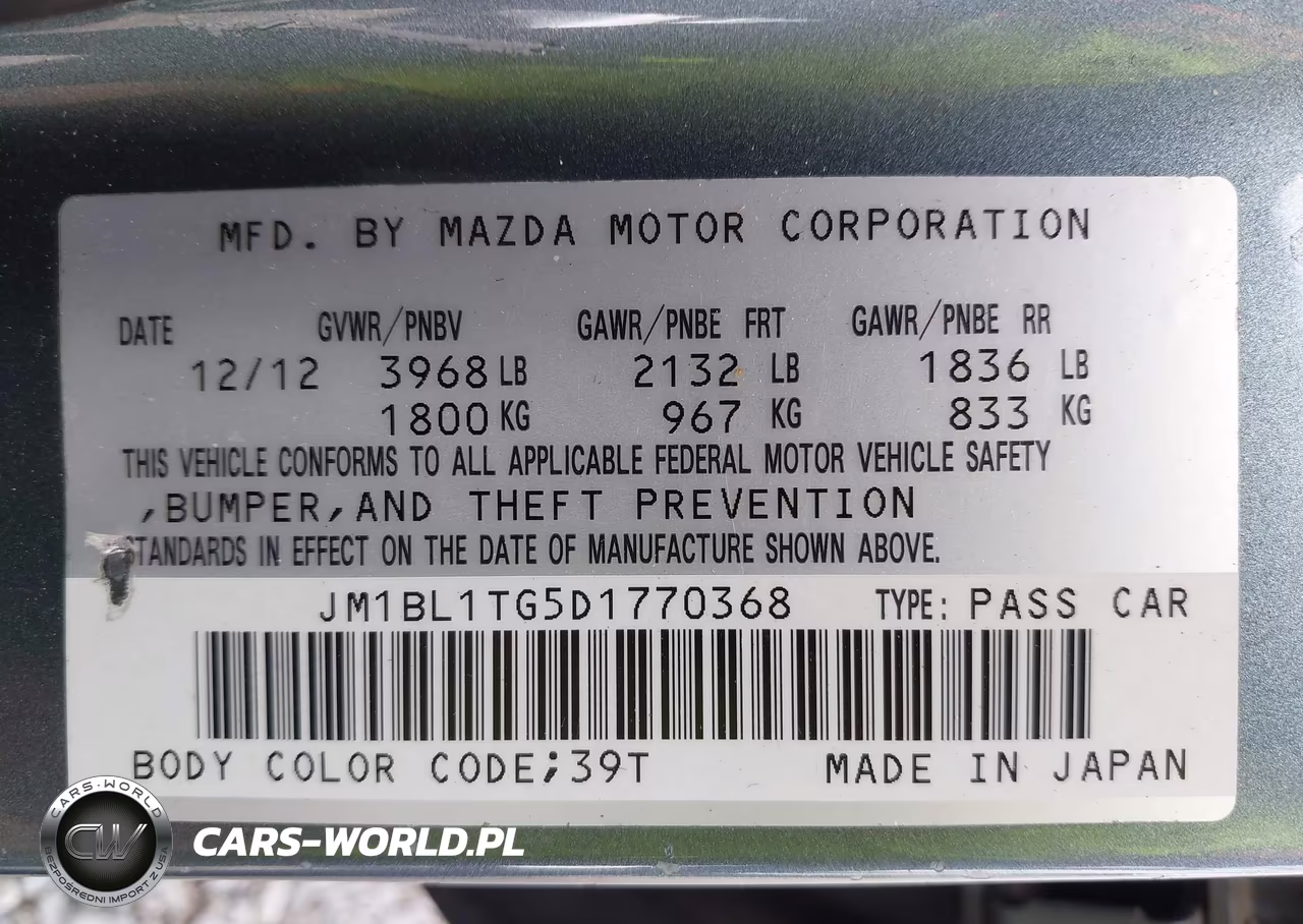 2013 Mazda Mazda3 I Sv VIN:JM1BL1TG5D1770368 - 9