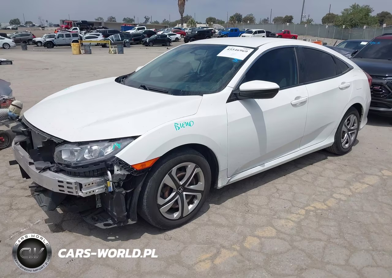 2017 Honda Civic Lx VIN:2HGFC2F5XHH562223 - 2