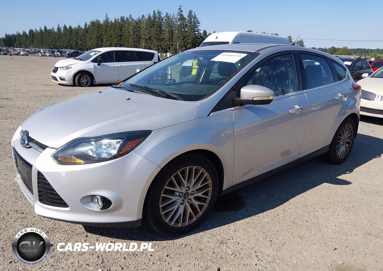 2013 Ford Focus Titanium VIN:1FADP3N23DL226956 - 2
