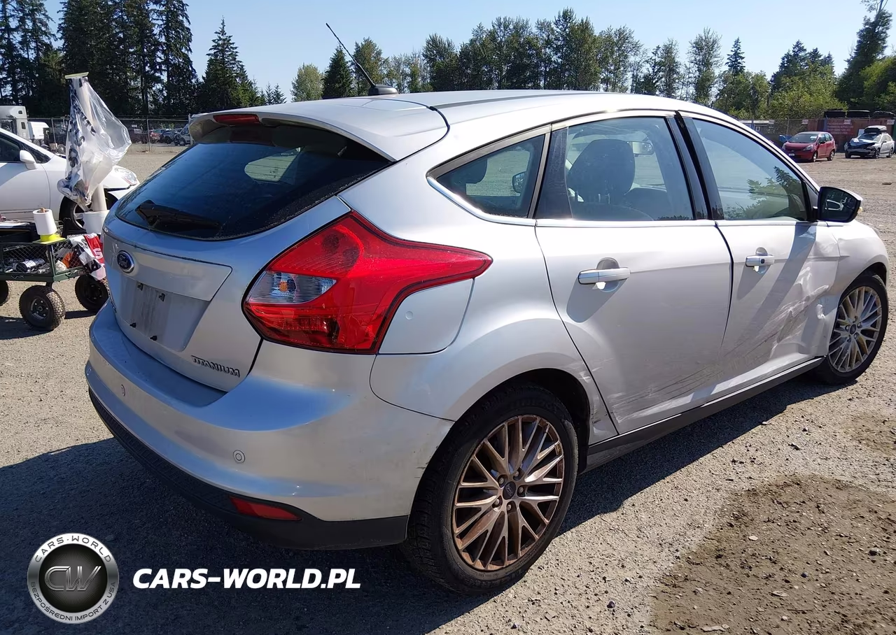 2013 Ford Focus Titanium VIN:1FADP3N23DL226956 - 4