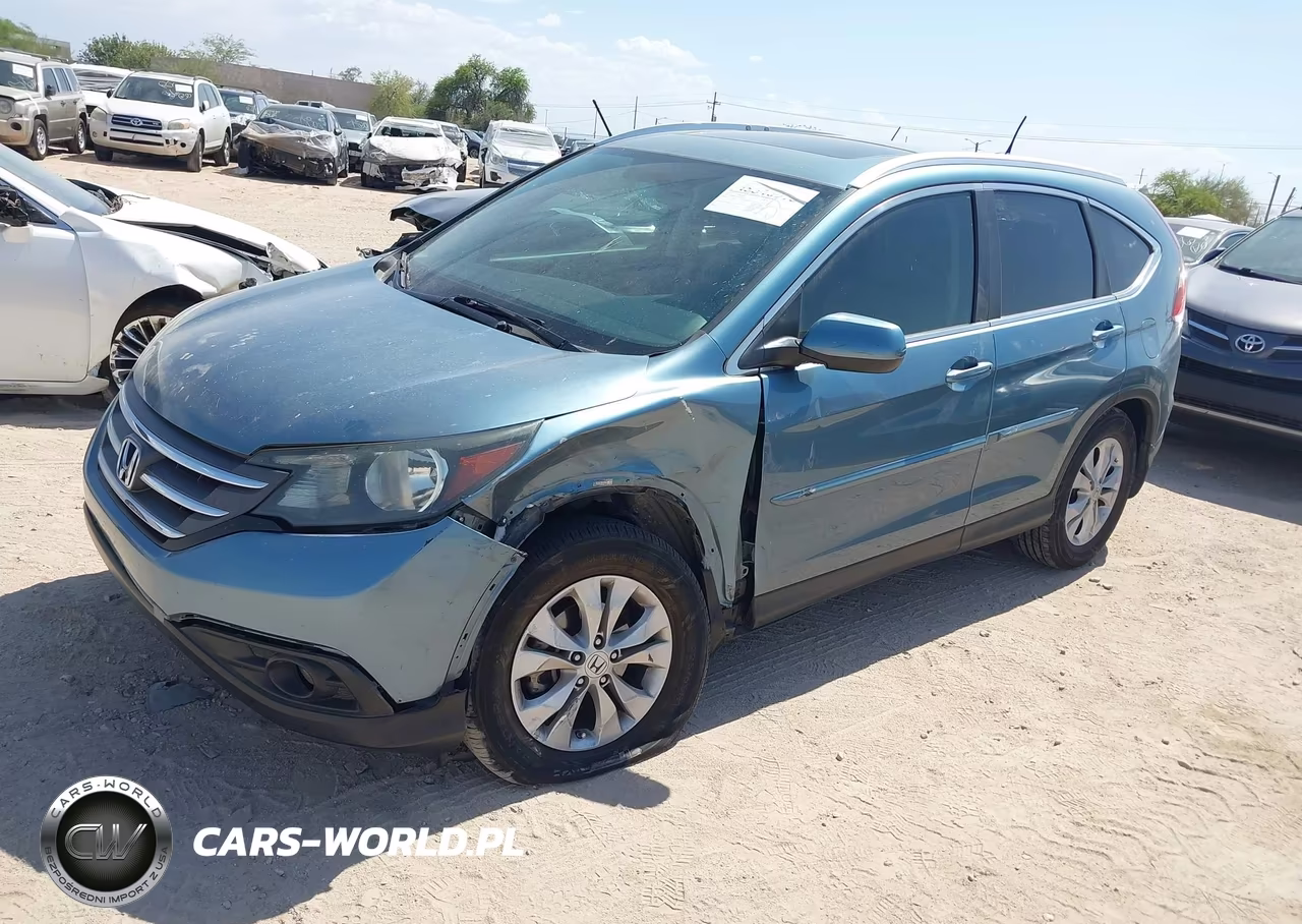 2013 Honda Cr-V Ex-L VIN:5J6RM4H71DL037951 - 2