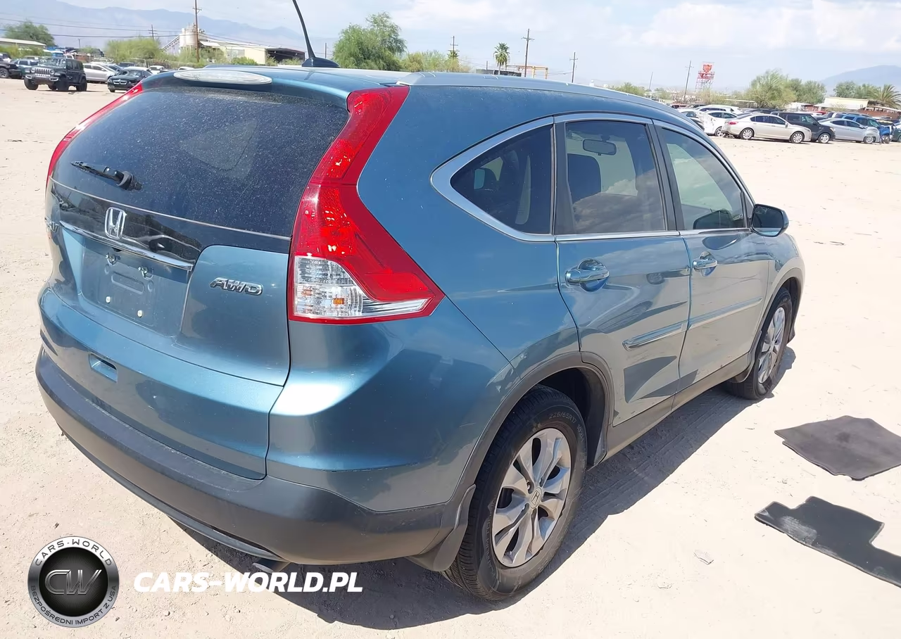 2013 Honda Cr-V Ex-L VIN:5J6RM4H71DL037951 - 4