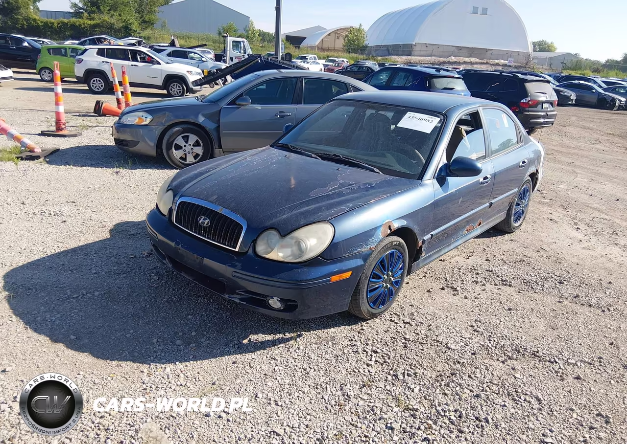 2003 Hyundai Sonata Base W-2.7L V6 VIN:KMHWF25H73A896732 - 2