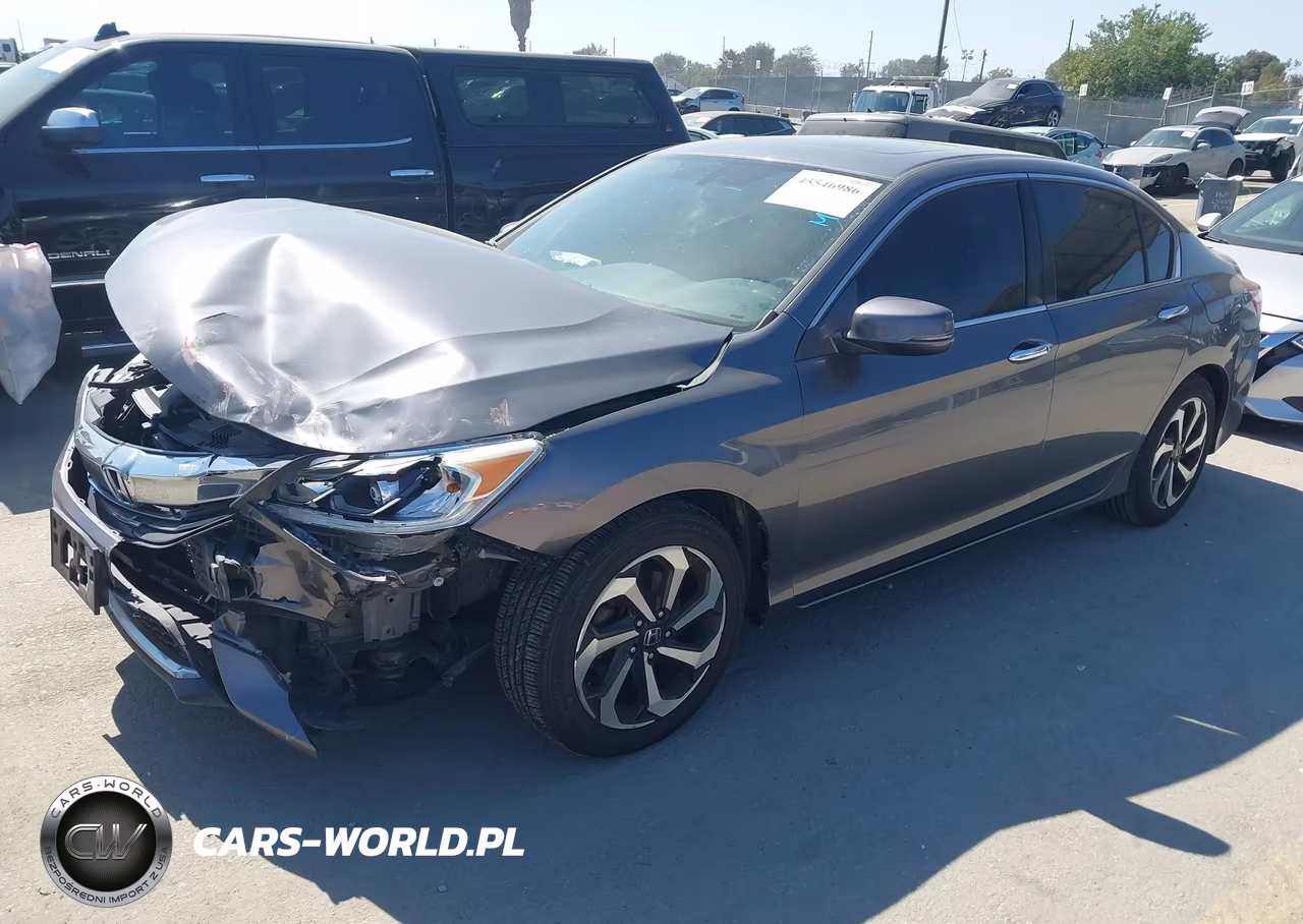 2017 Honda Accord Ex-L VIN:1HGCR2F85HA193359 - 2