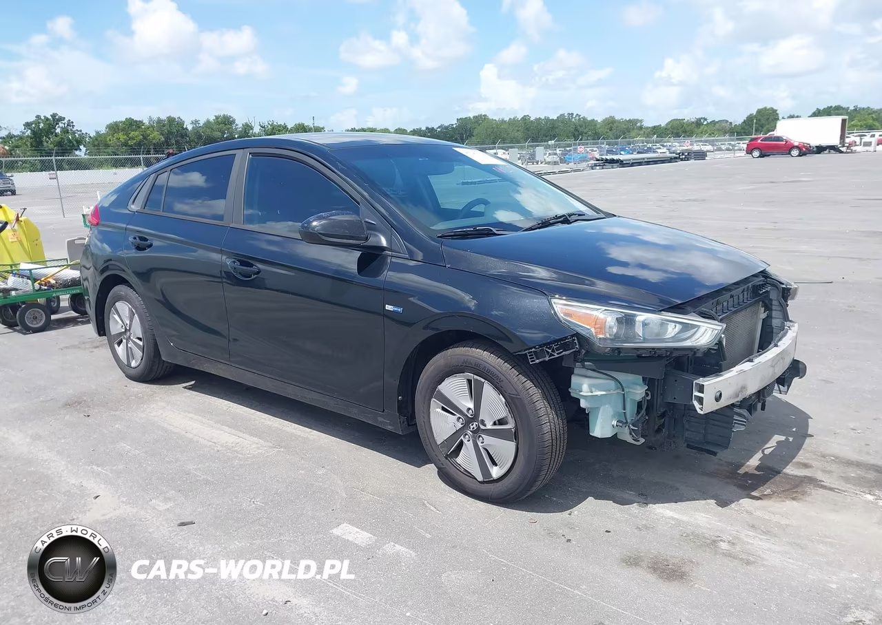 2017 Hyundai Ioniq Hybrid Blue