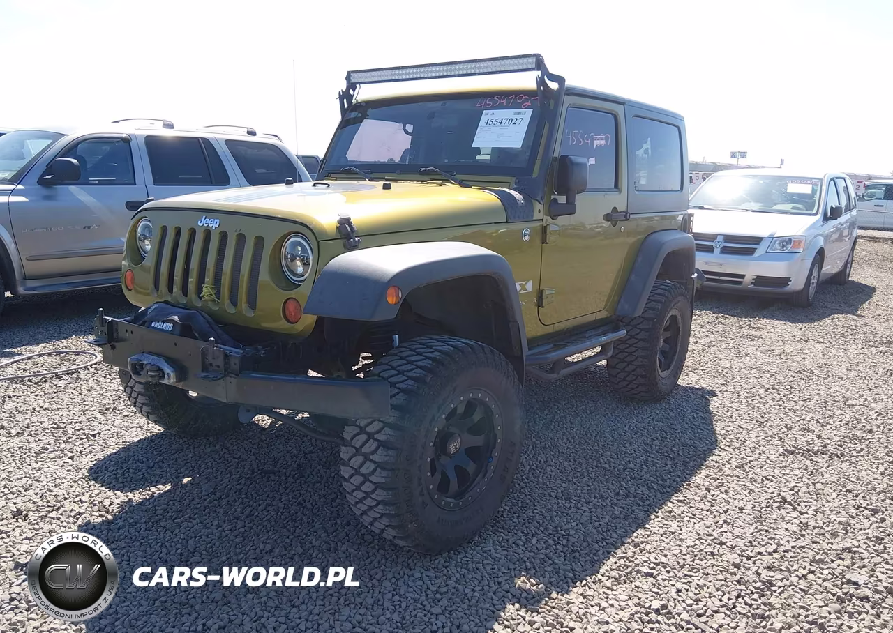 2008 Jeep Wrangler X VIN:1J4FA24168L602637 - 2