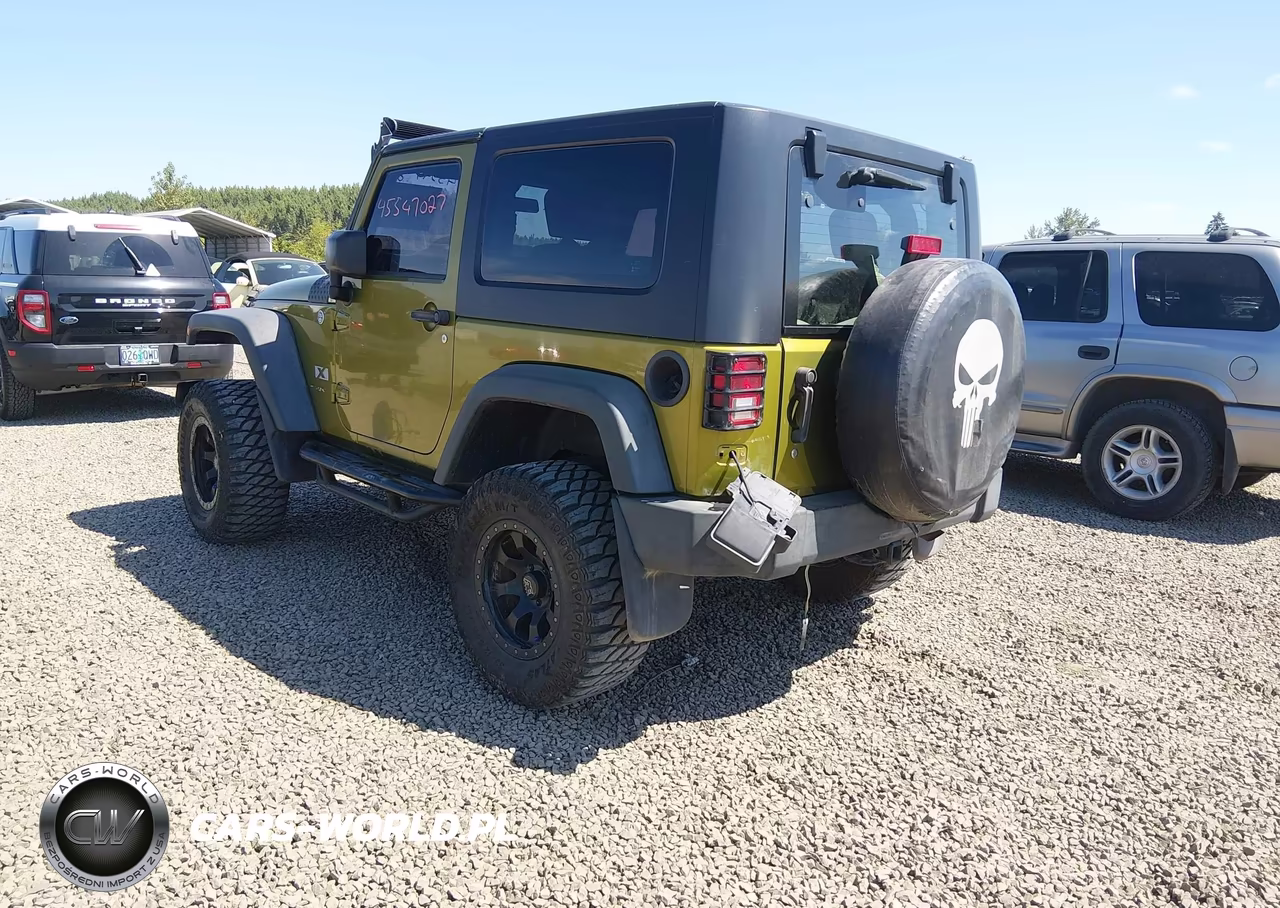 2008 Jeep Wrangler X VIN:1J4FA24168L602637 - 3