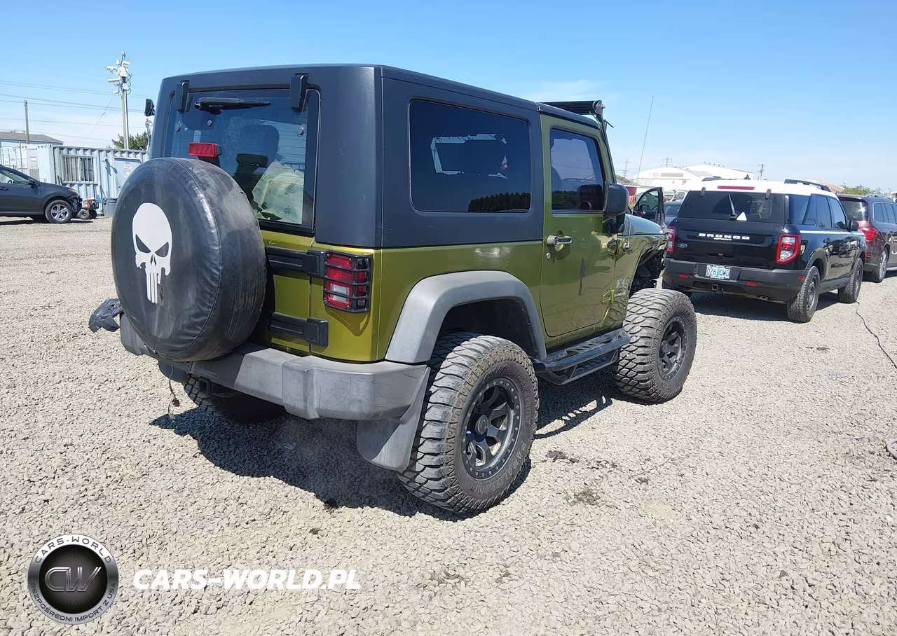 2008 Jeep Wrangler X VIN:1J4FA24168L602637 - 4