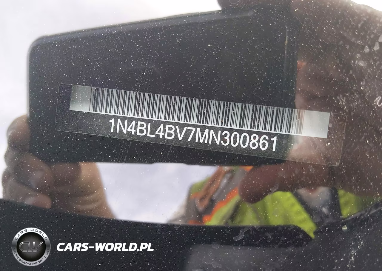 2021 Nissan Altima S Fwd VIN:1N4BL4BV7MN300861 - 9