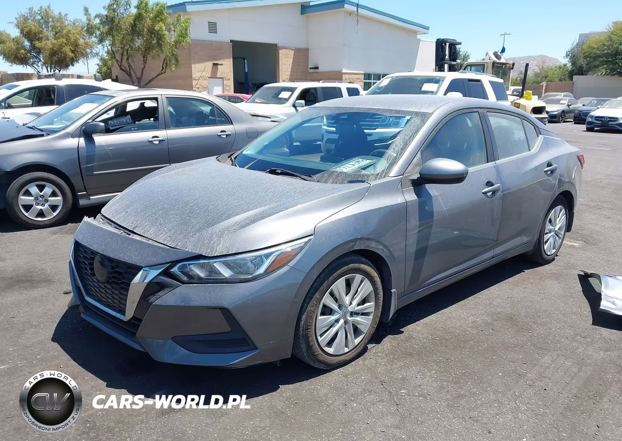 2021 Nissan Sentra S Xtronic Cvt VIN:3N1AB8BVXMY244923 - 2