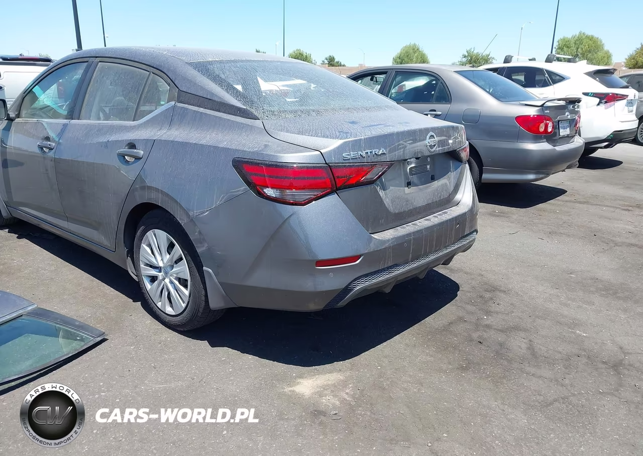 2021 Nissan Sentra S Xtronic Cvt VIN:3N1AB8BVXMY244923 - 3