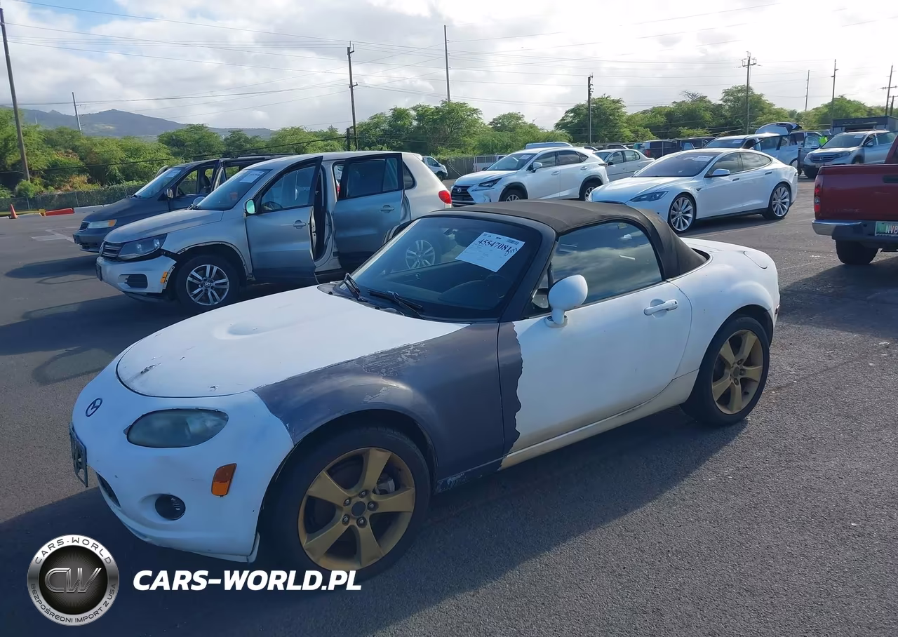 2007 Mazda Mx-5 Soft Top VIN:JM1NC25F670124337 - 2