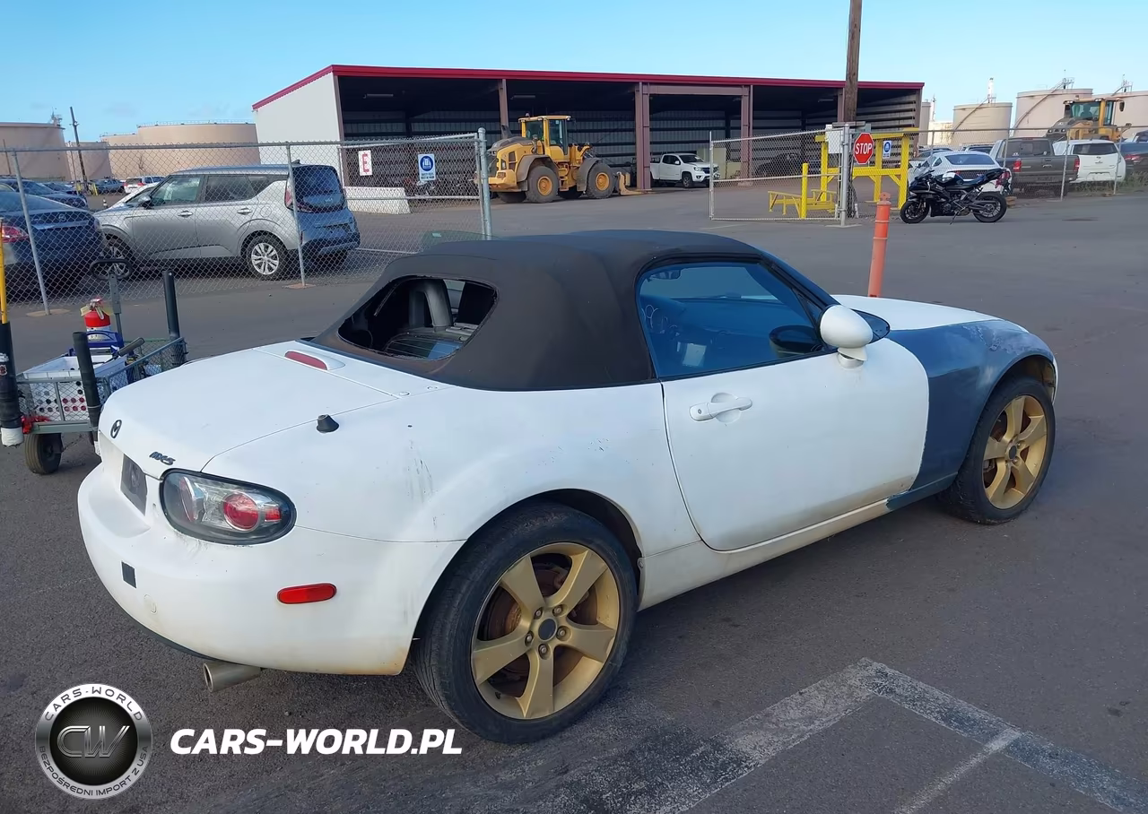 2007 Mazda Mx-5 Soft Top VIN:JM1NC25F670124337 - 4