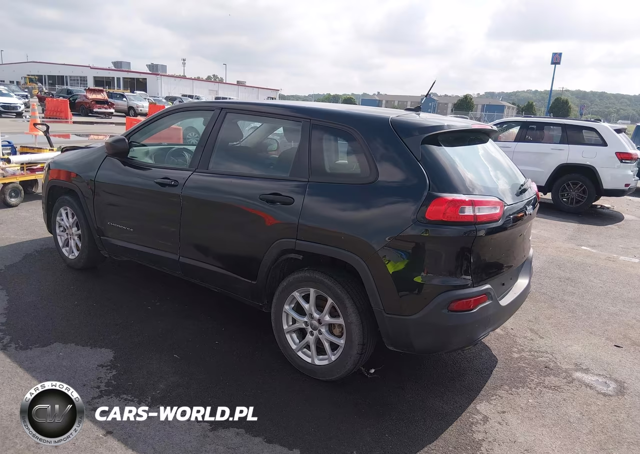 2015 Jeep Cherokee Sport VIN:1C4PJLAB0FW643743 - 3