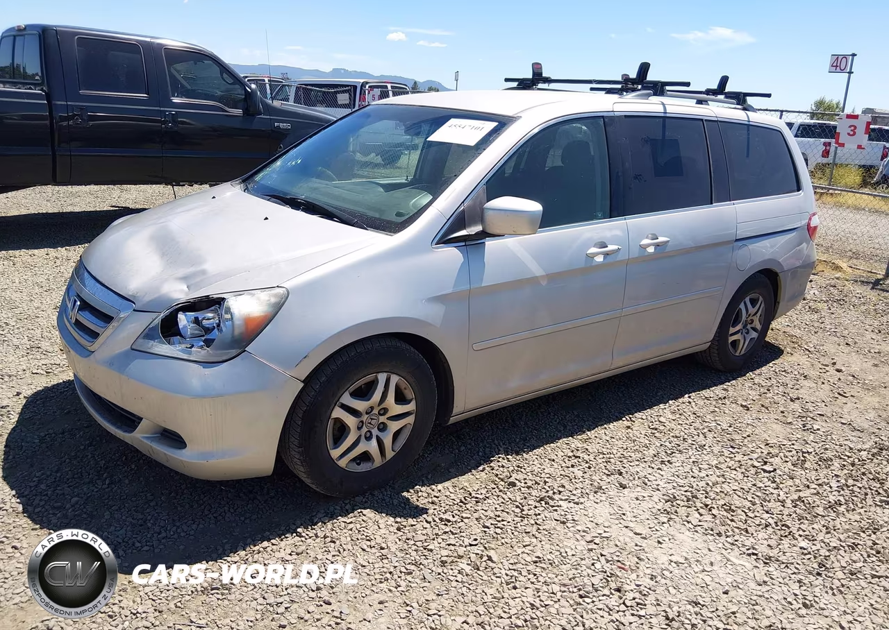 2007 Honda Odyssey Ex VIN:5FNRL38467B027674 - 2