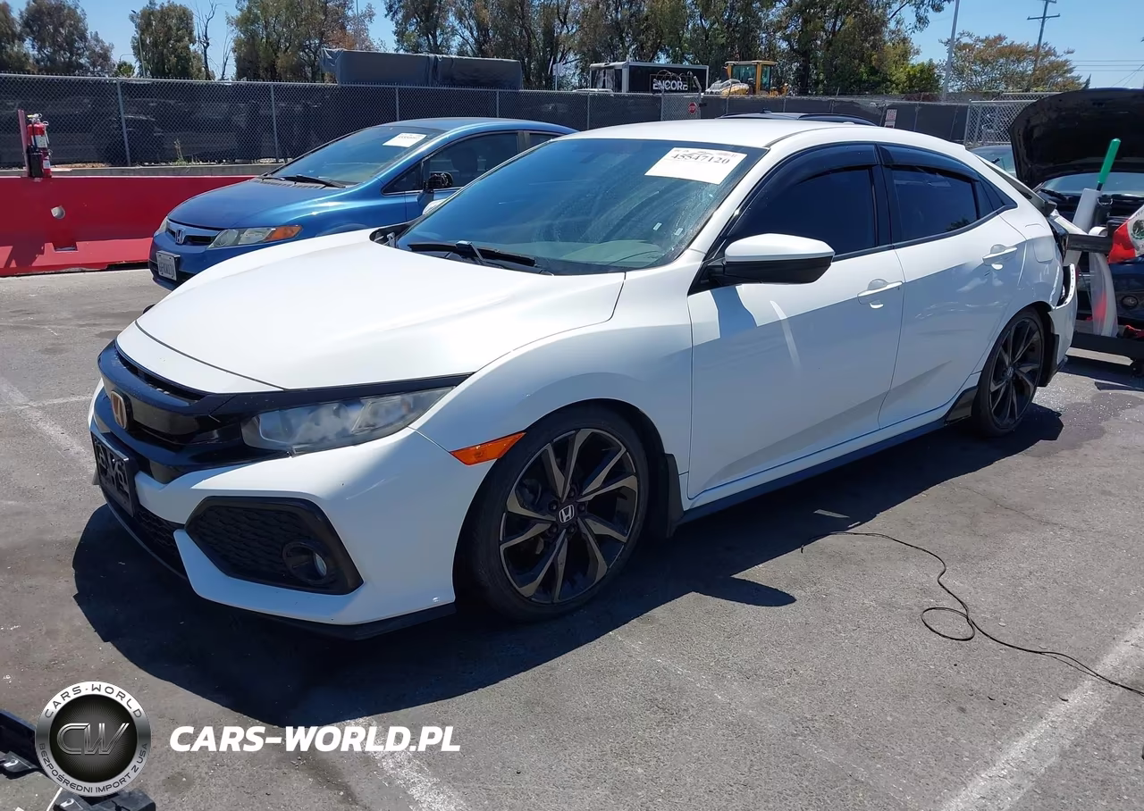 2017 Honda Civic Sport VIN:SHHFK7H44HU424541 - 2