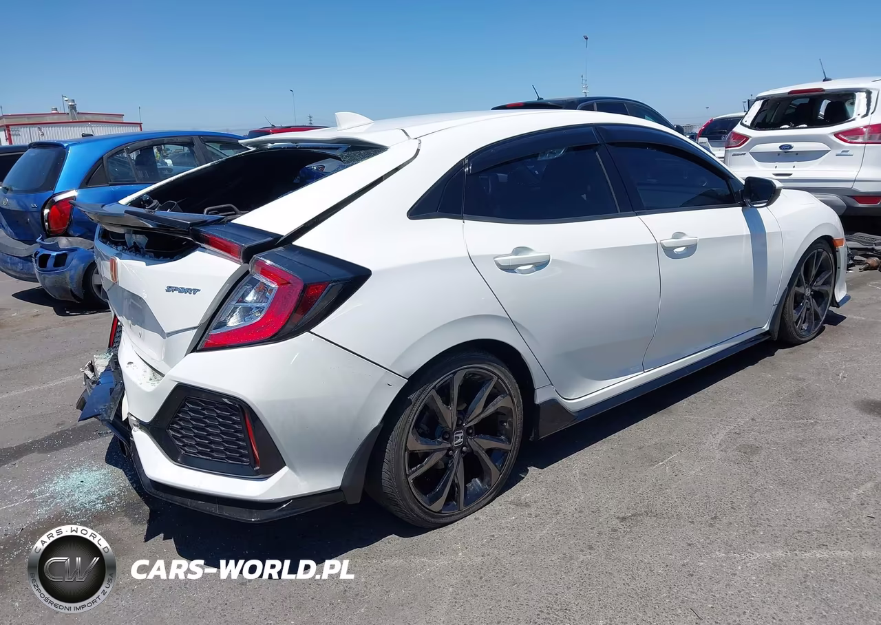 2017 Honda Civic Sport VIN:SHHFK7H44HU424541 - 4