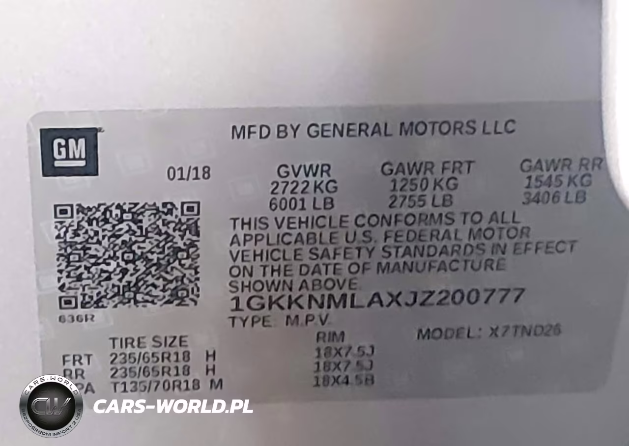 2018 GMC Acadia Slt-1 VIN:1GKKNMLAXJZ200777 - 9