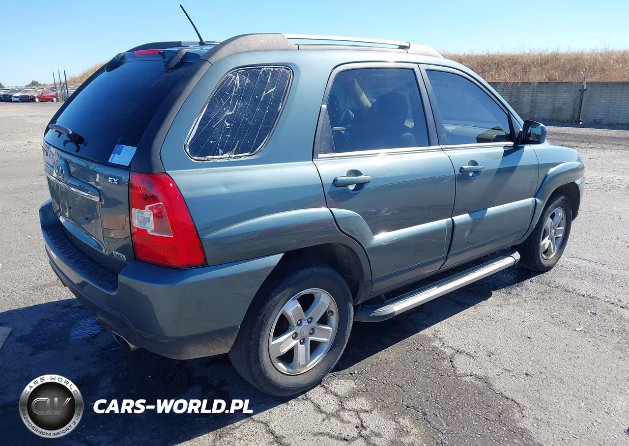 2009 Kia Sportage Ex V6 VIN:KNDJE723097613536 - 4