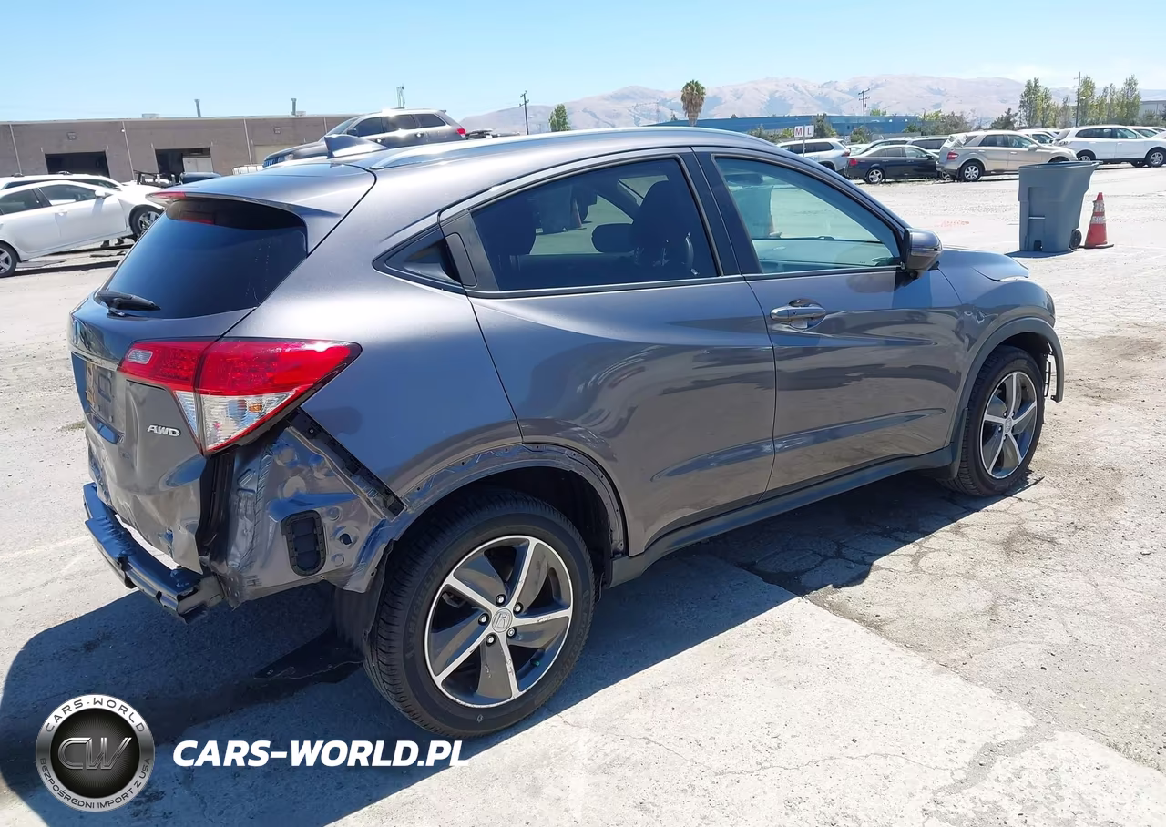 2022 Honda Hr-V Awd Ex VIN:3CZRU6H56NM734882 - 4