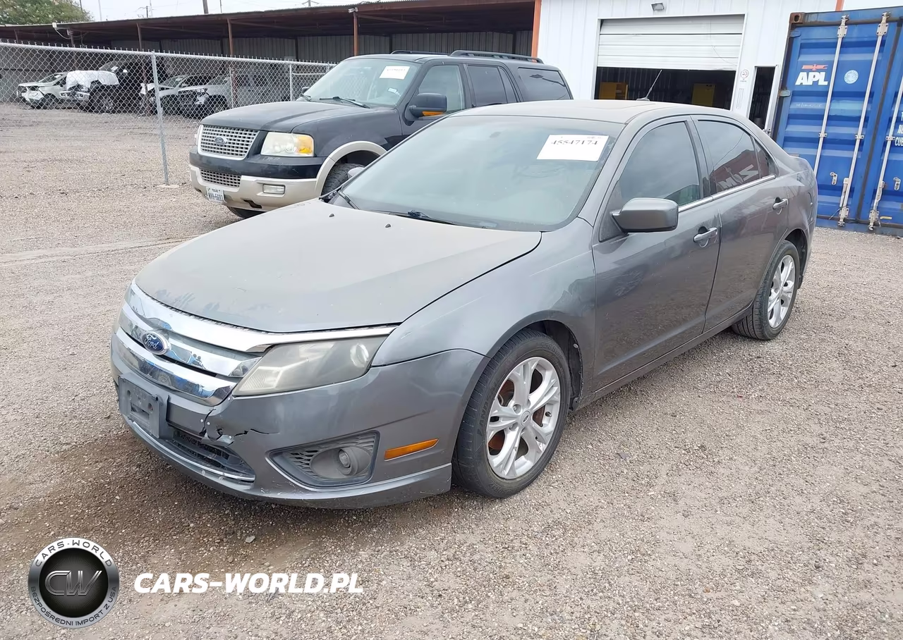 2012 Ford Fusion Se VIN:3FAHP0HA3CR283399 - 2