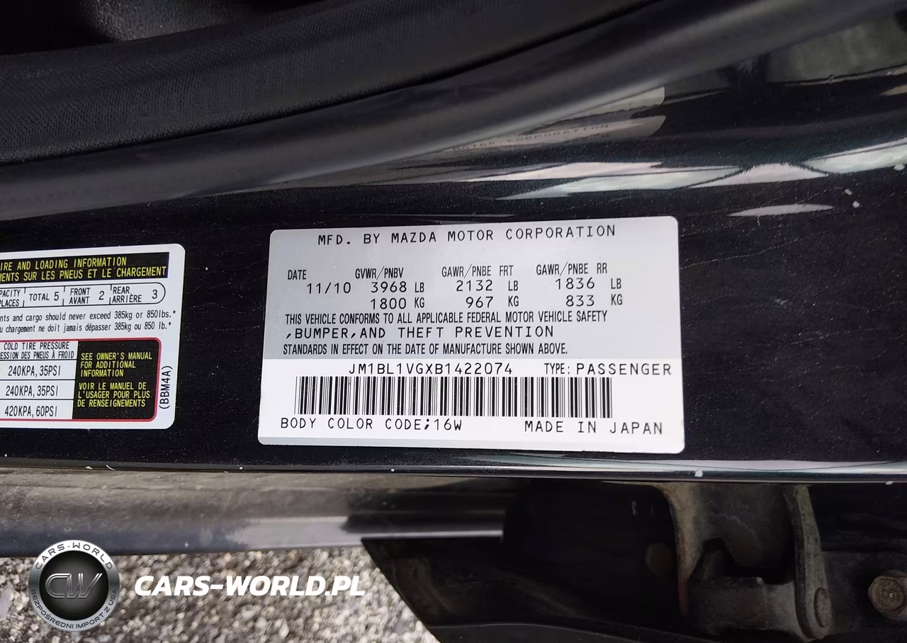 2011 Mazda Mazda3 I Touring VIN:JM1BL1VGXB1422074 - 9
