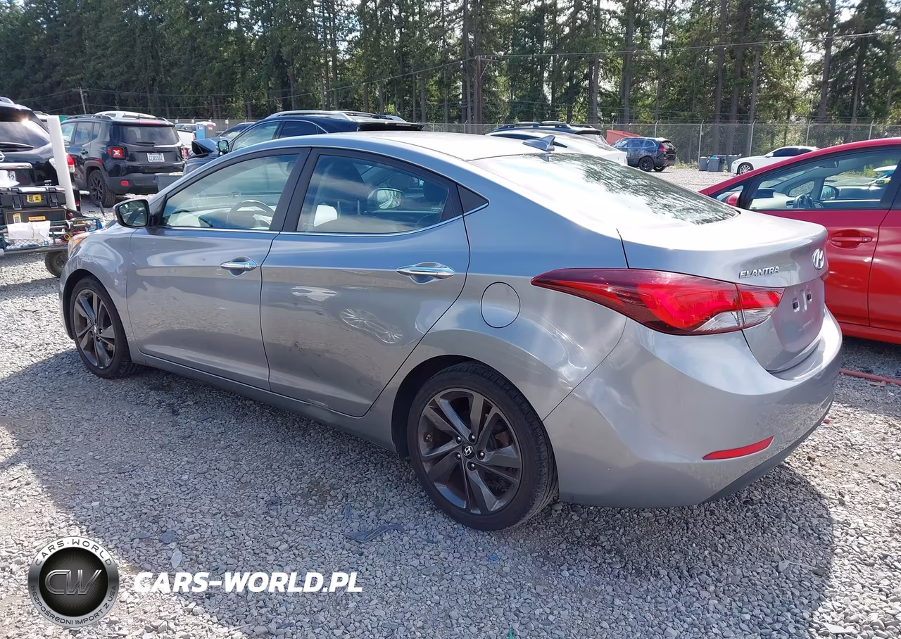 2015 Hyundai Elantra Limited VIN:KMHDH4AE6FU258063 - 3