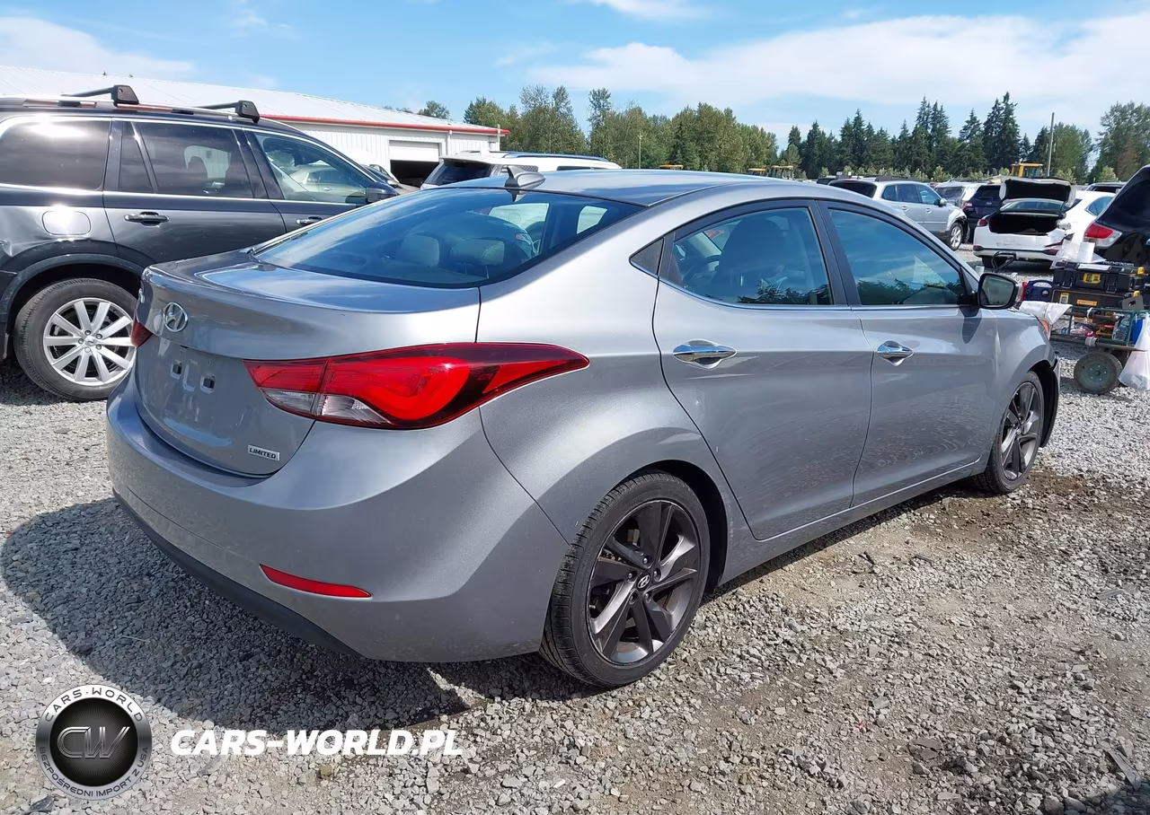 2015 Hyundai Elantra Limited VIN:KMHDH4AE6FU258063 - 4