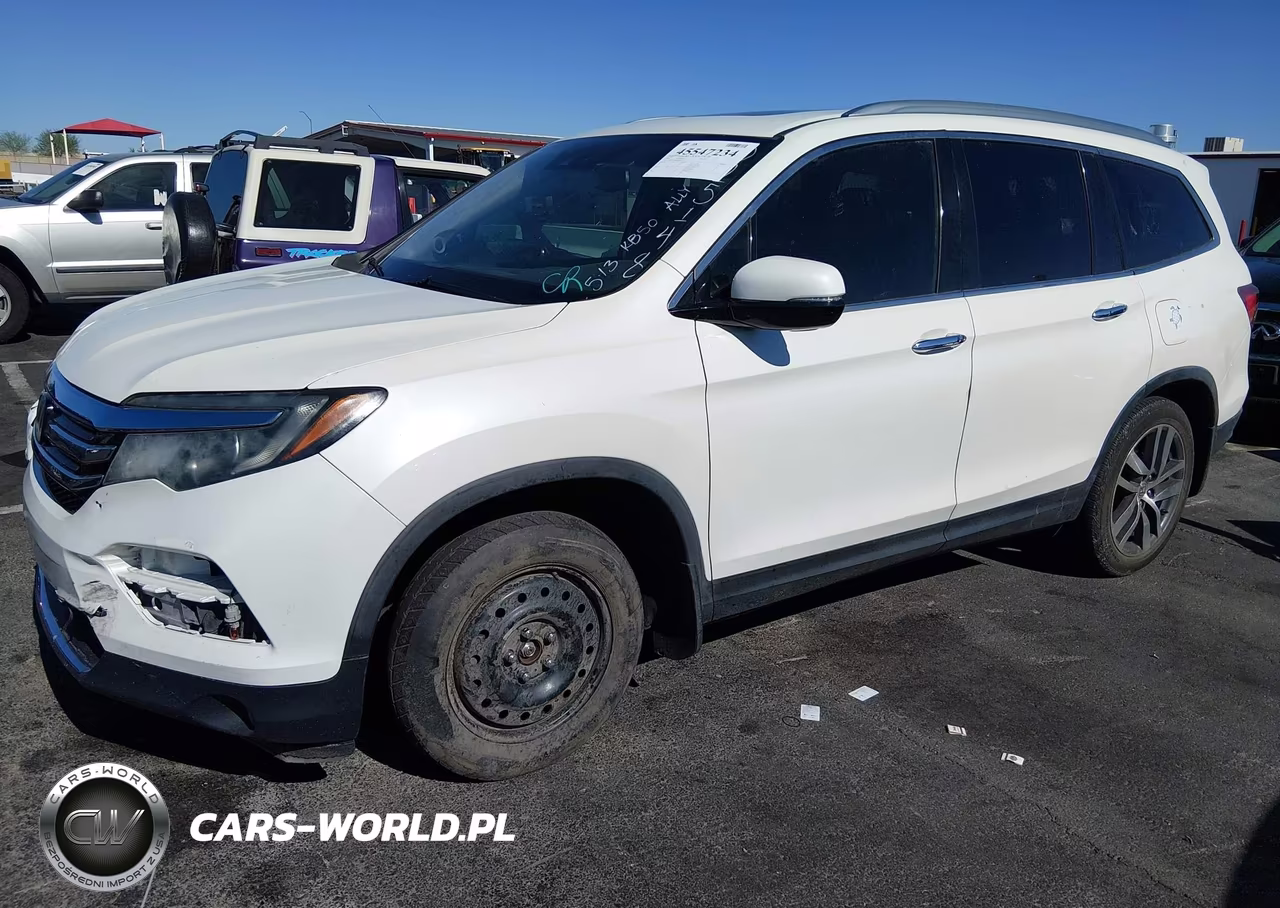 2017 Honda Pilot Touring VIN:5FNYF5H93HB025148 - 2