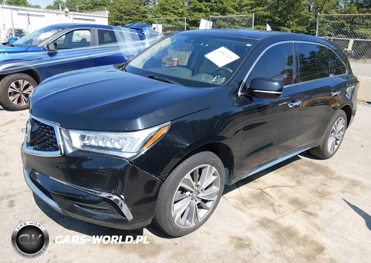 2017 Acura Mdx Technology Package VIN:5J8YD4H58HL000421 - 2