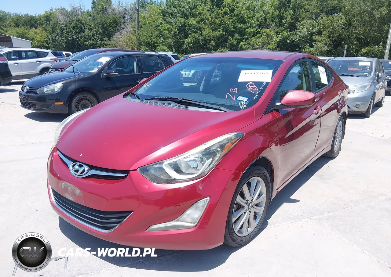 2016 Hyundai Elantra Se VIN:5NPDH4AE9GH656769 - 2