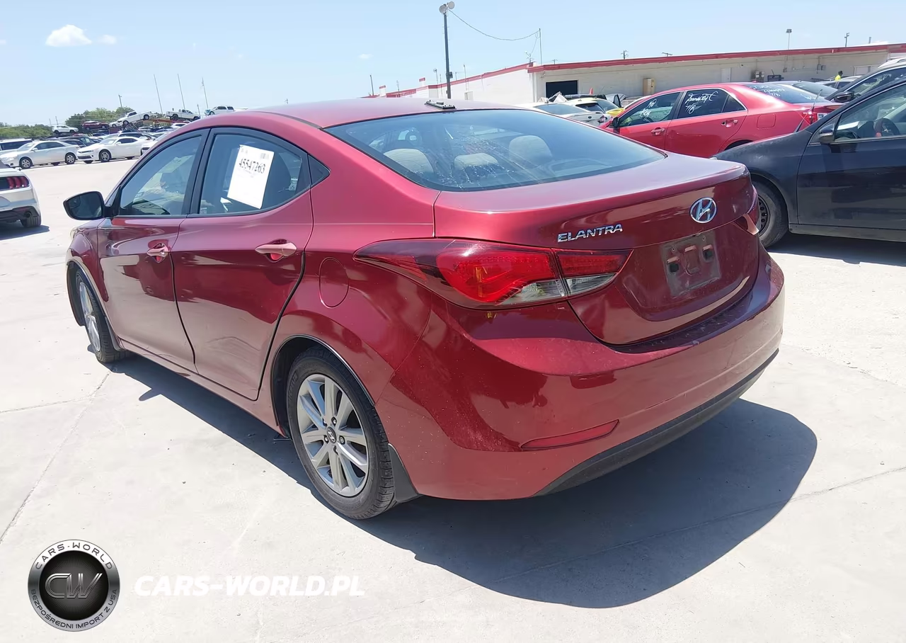 2016 Hyundai Elantra Se VIN:5NPDH4AE9GH656769 - 3