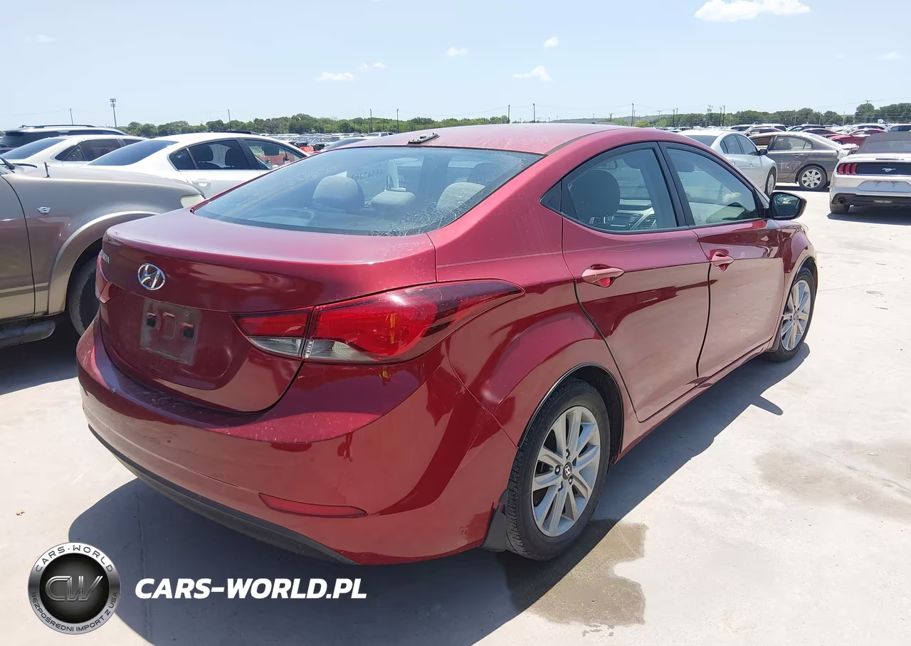 2016 Hyundai Elantra Se VIN:5NPDH4AE9GH656769 - 4