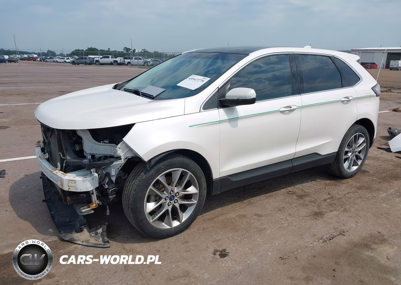 2017 Ford Edge Titanium VIN:2FMPK4K90HBB35089 - 2
