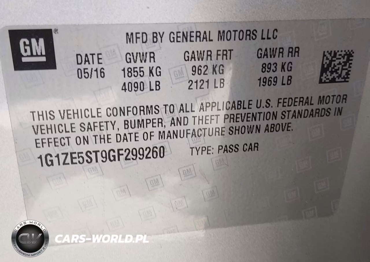 2016 Chevrolet Malibu 1Lt VIN:1G1ZE5ST9GF299260 - 9