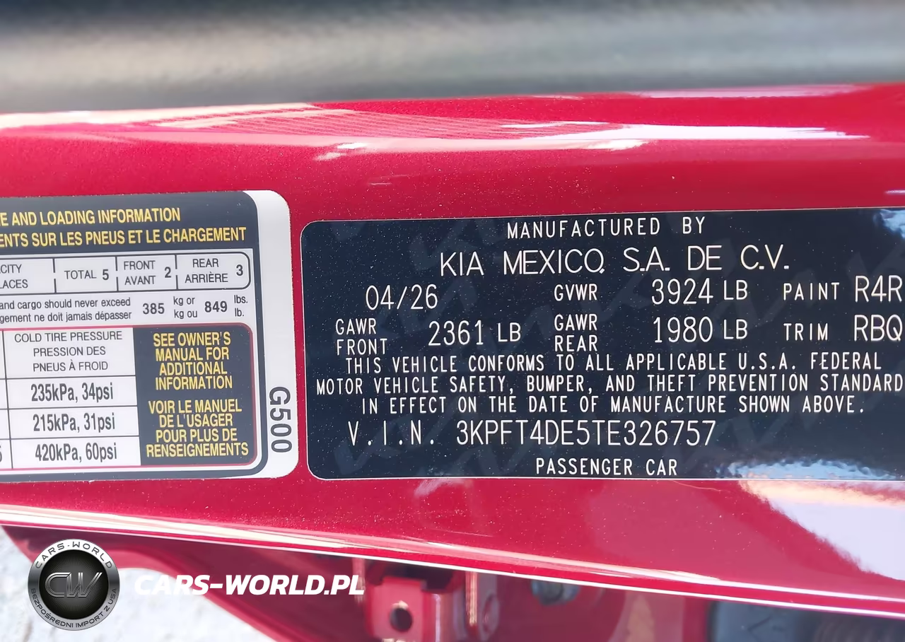 2026 Kia K4 Lxs VIN:3KPFT4DE5TE326757 - 9